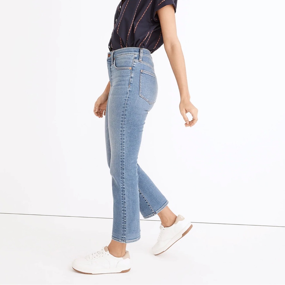 MADEWELL - Cali Demi-Boot Jeans in Dorrance Wash